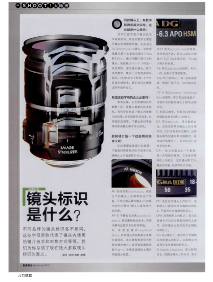 鏡頭標識是什么？