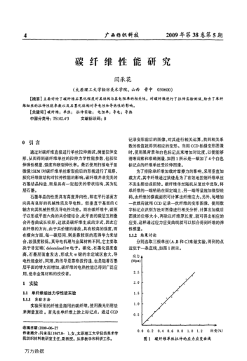 碳纖維性能研究