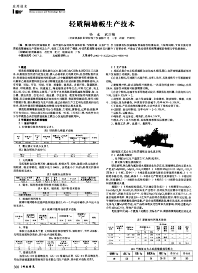 輕質(zhì)隔墻板生產(chǎn)技術(shù)