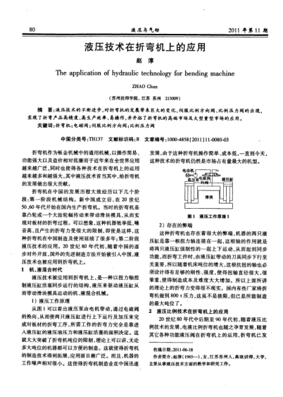 液壓技術(shù)在折彎機上的應用