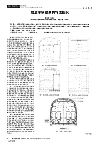軌道車輛空調(diào)的氣流組織