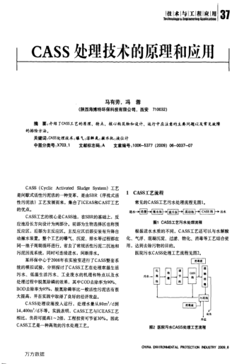 CASS處理技術(shù)的原理和應(yīng)用