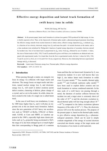 Effective energy deposition and latent track formation of swift heavy ions in solids