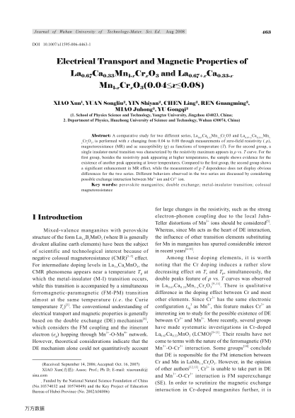 Electrical Transport and Magnetic Properties of La0.67Ca0.33Mn1-xCrxO3 and La0.67+xCa0.33-x Mn1-xCrx