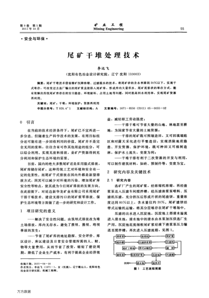 尾礦干堆處理技術(shù)