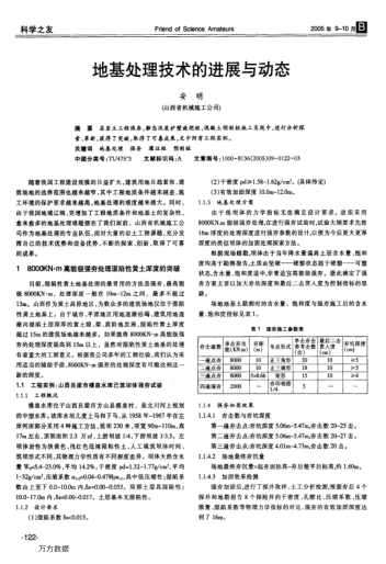 地基處理技術(shù)的進(jìn)展與動(dòng)態(tài)