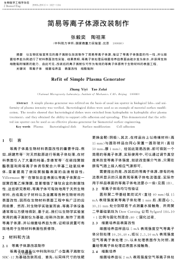 簡易等離子體源改裝制作