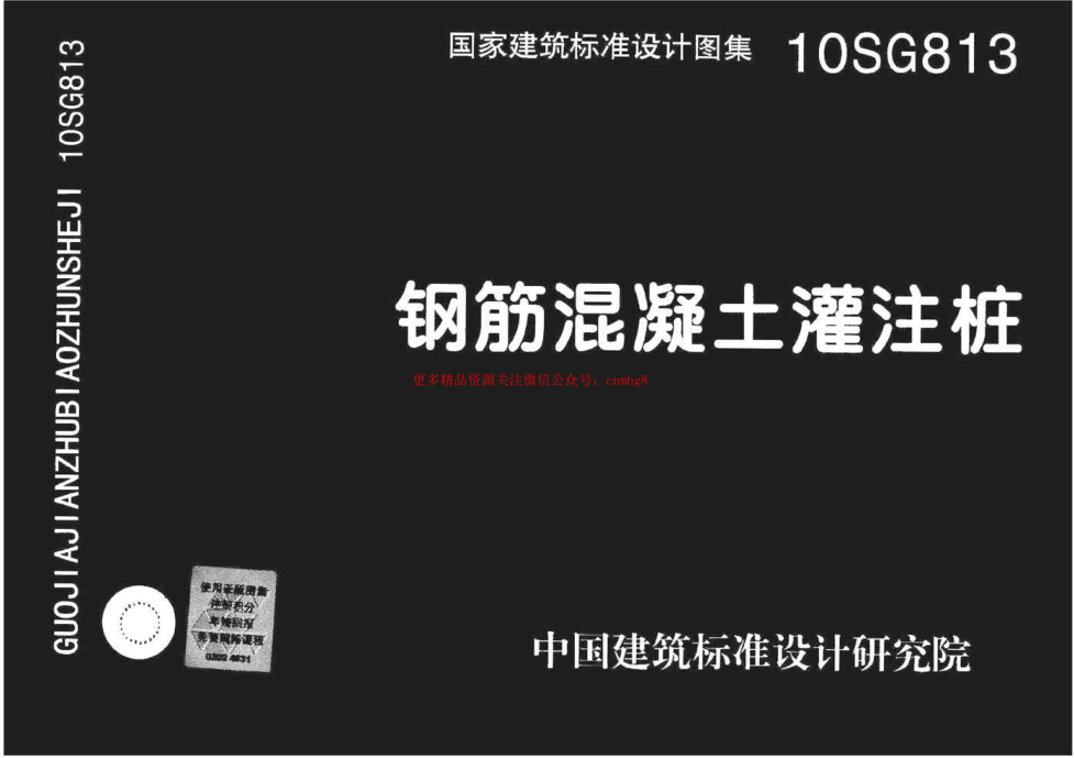 10SG813 鋼筋混凝土灌注樁.pdf