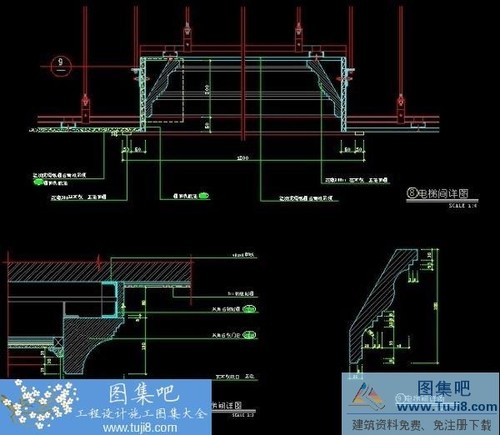 黑龍江省牡丹江金鼎國際大酒店CAD施工圖
