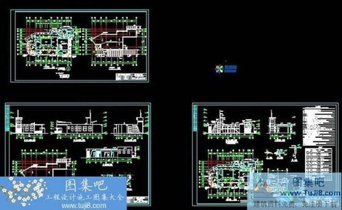 某景區(qū)管理用房建筑施工圖