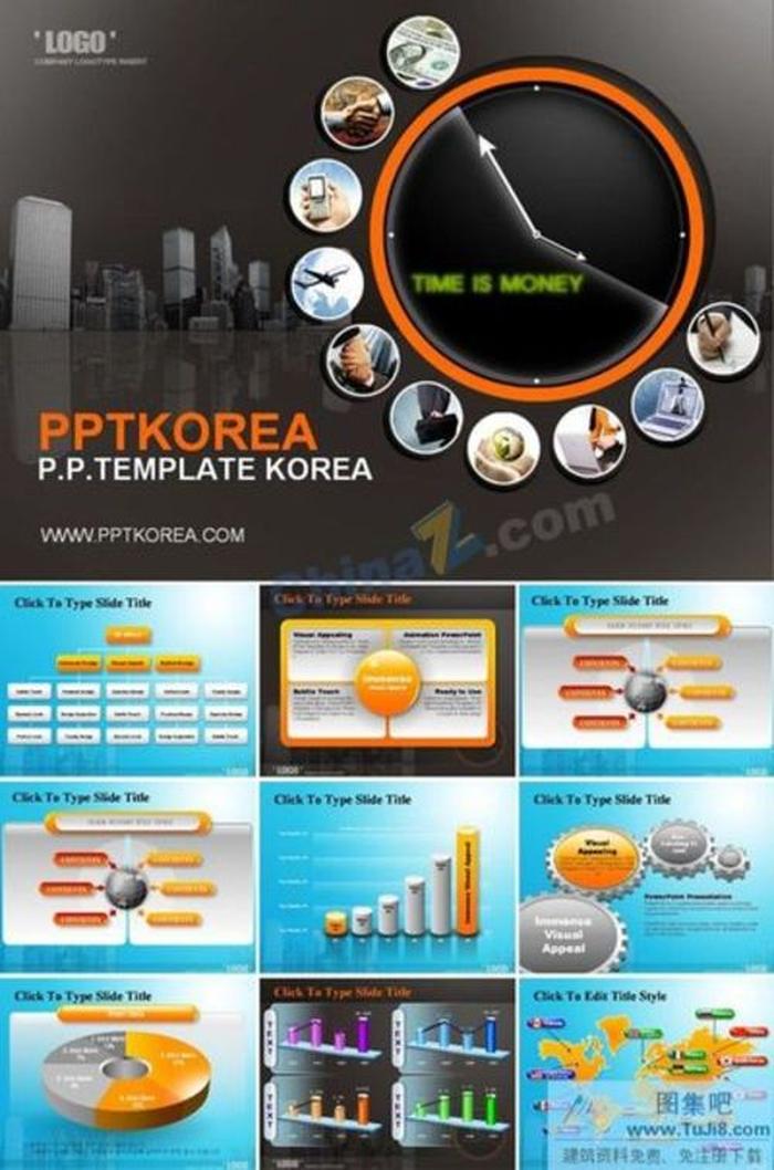 韓國企業(yè)ppt模板下載