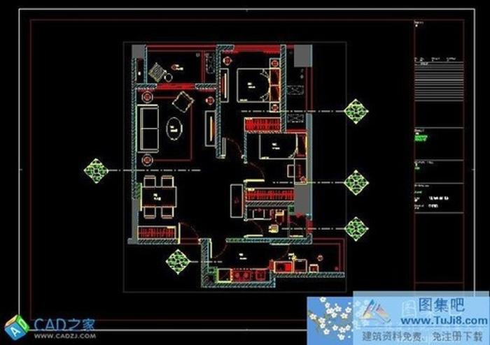 梁志天成都英祥財富領(lǐng)域樣板間施工圖+實景圖