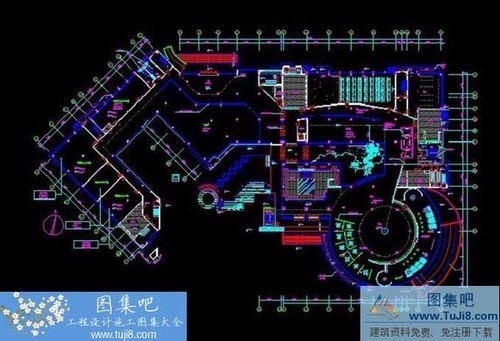 方正集團研發(fā)基地辦公樓全套裝修圖含實景圖