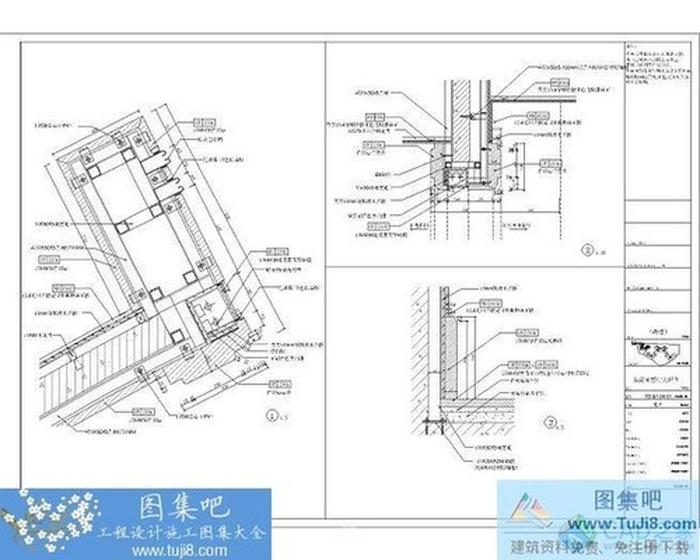 某東南亞餐廳CAD全套施工圖+效果圖