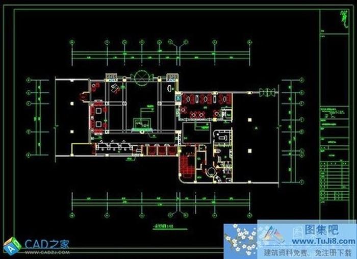 西湖大酒店全套客房大廳總統(tǒng)套房施工圖含實(shí)景照