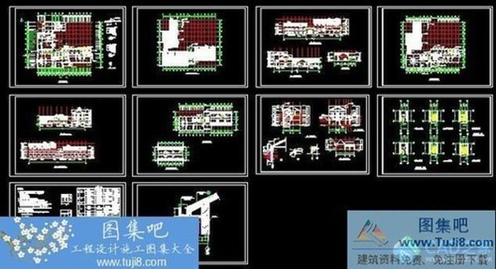 收費(fèi)站及養(yǎng)護(hù)工區(qū)主樓建筑圖