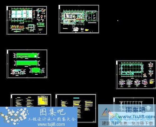 某礦井水處理車間施工圖