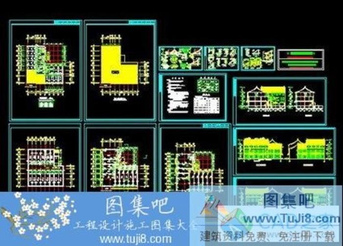仿古清式公建建筑圖