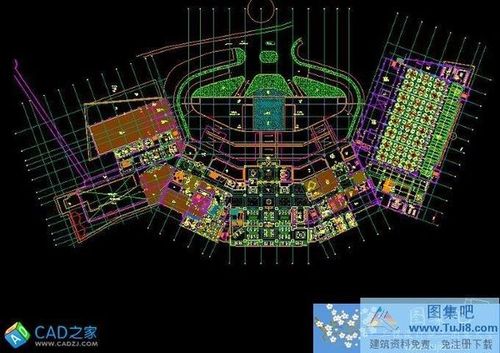杭州綠城深藍(lán)廣場樣板房施工圖CAD圖紙