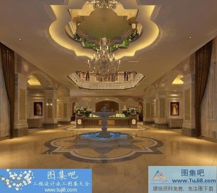 香溪美地售樓會(huì)所施工圖含效果圖