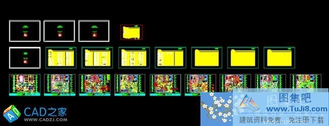金?；▓@售樓處兼會所全套CAD施工圖和效果圖