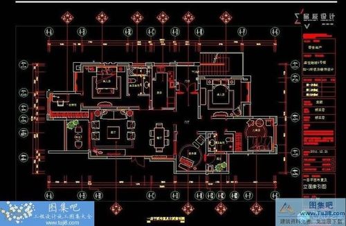 晉愉地產(chǎn)盛世融城4號樓B2-1樣板房新古典風(fēng)格CAD圖紙