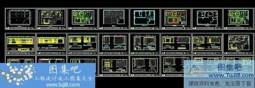 寶運大廈室內(nèi)設(shè)計施工圖CAD圖紙