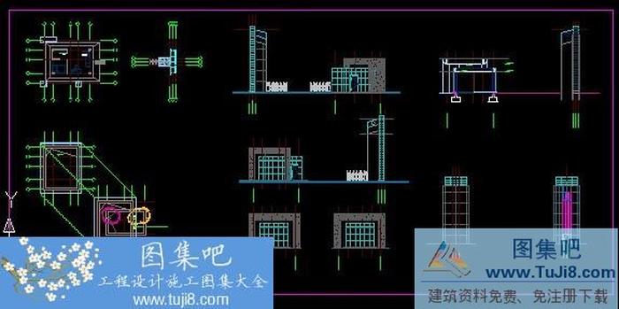 某中學(xué)門衛(wèi)室設(shè)計(jì)圖紙