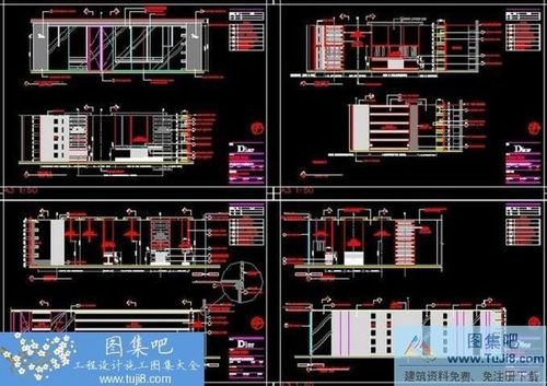 Dior上海專賣店施工圖含實(shí)景照片