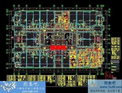 東莞君源國際酒店公寓CAD施工圖