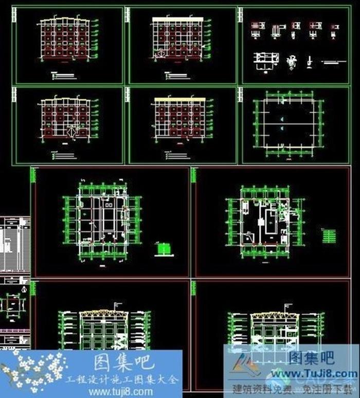 長山化廠空分壓縮機(jī)廠房土建圖