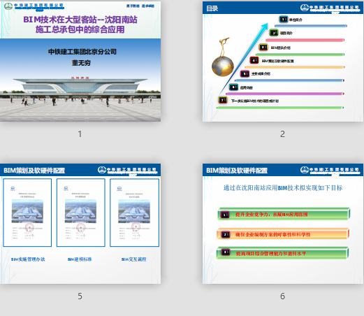 BIM技術(shù)在沈陽(yáng)南站施工總承包中的綜合應(yīng)用匯報(bào)