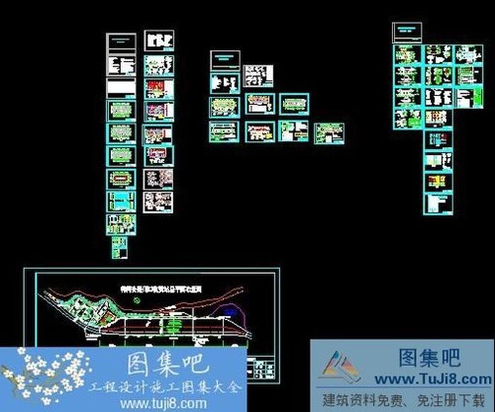 某高速公路收費(fèi)站施工圖