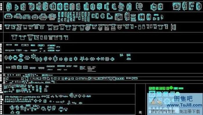 室內(nèi)裝修設(shè)計(jì)CAD綜合圖庫.rar