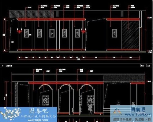 廈門高端KTV施工圖CAD圖紙及效果圖