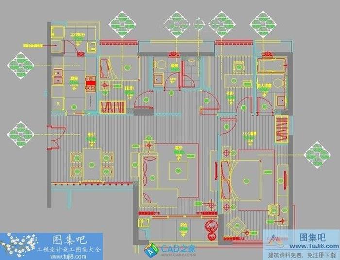 梁志天東方傲景峰項(xiàng)目A1示范單位施工圖
