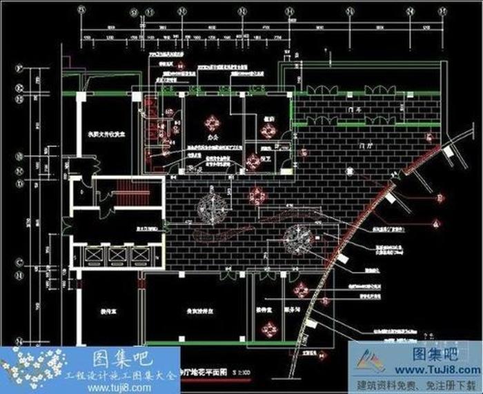 北京市航天部辦公樓全套設(shè)計(jì)施工圖及效果圖