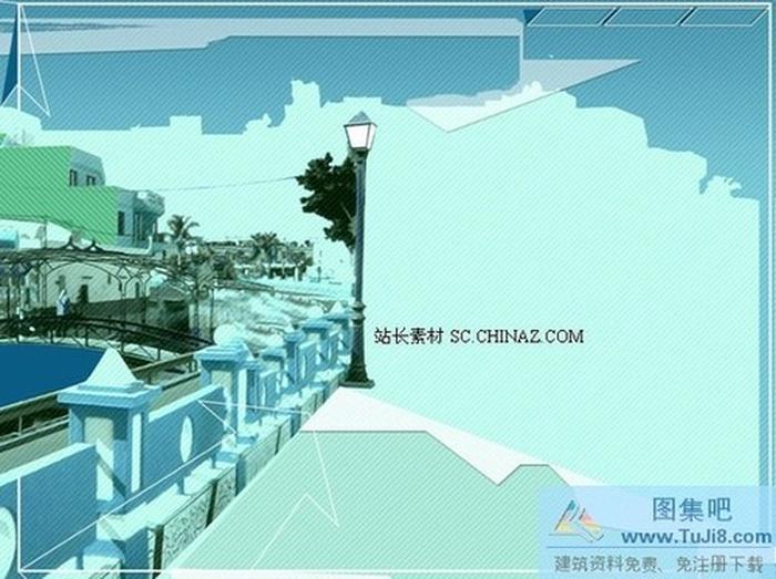 城市建筑PPT模板