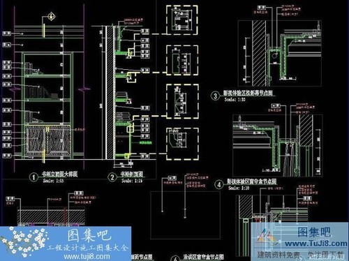 江西遠(yuǎn)洲九江九悅廷售樓處全套施工圖