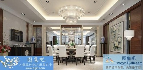 珠海海岸星座私宅高端樣板房施工圖+效果圖