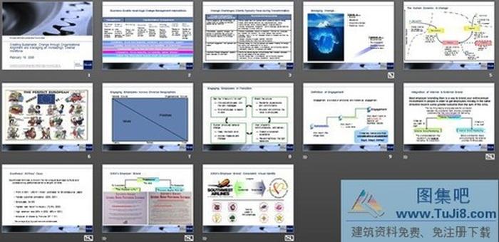 工業(yè)機械齒輪PPT模板