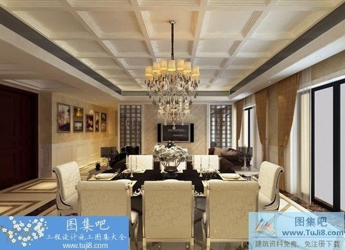 舟山玉蘭花苑新古典風(fēng)格CAD施工設(shè)計(jì)圖