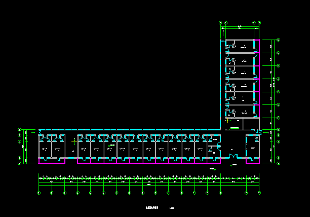 公寓樓設(shè)計方案CAD圖紙