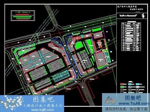 某農(nóng)產(chǎn)品市場詳細(xì)規(guī)劃圖圖紙