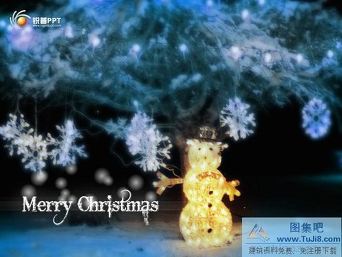 動(dòng)態(tài)圣誕節(jié)ppt模板