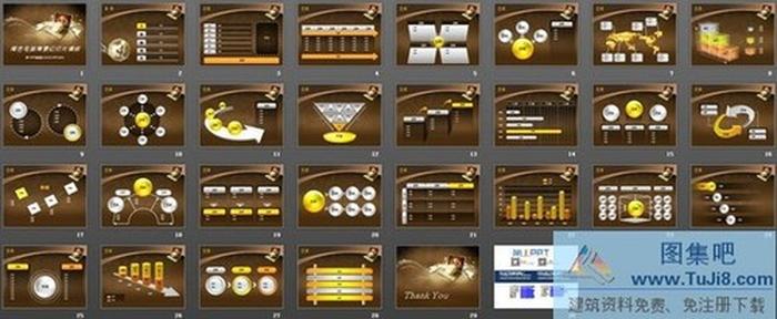 筆記本電腦背景的經(jīng)典PPT模板下載