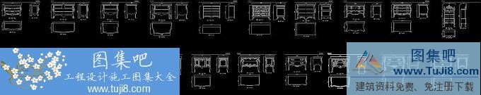 vliman歐式超復(fù)雜柜體大全CAD圖塊