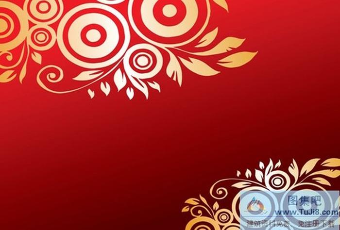 喜慶背景ppt模板下載