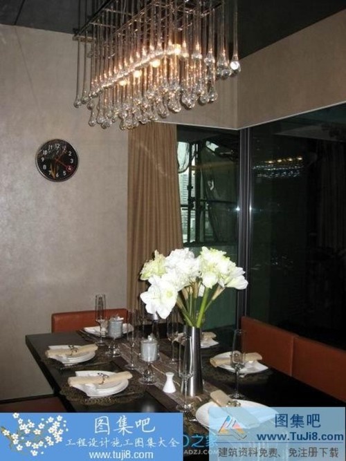 梁志天深圳淺水灣兩室兩廳戶型施工圖附效果圖