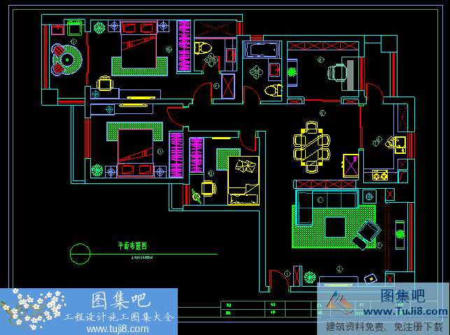 頤尚園中式古典風(fēng)格室內(nèi)設(shè)計(jì)全套圖紙